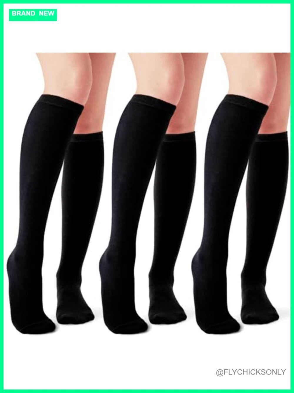 Knee High Athletic Socks Cotton Spandex Striped Tube Socks for Running Soccer